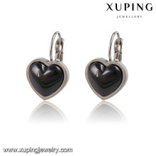 91782 Fashion Elegant Ceramic Heart-Shaped Jewelry Earring Clip